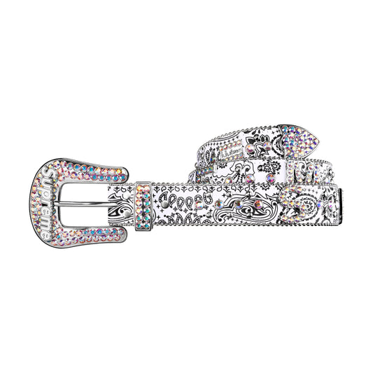 Supreme B.B. Simon Bandana Belt Silver