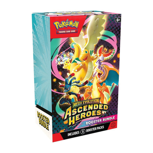Pokémon Mega Evolution Ascended Heroes Booster Bundle 2026
