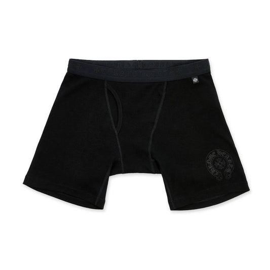 Chrome Hearts Long Boxer Brief Shorts Black