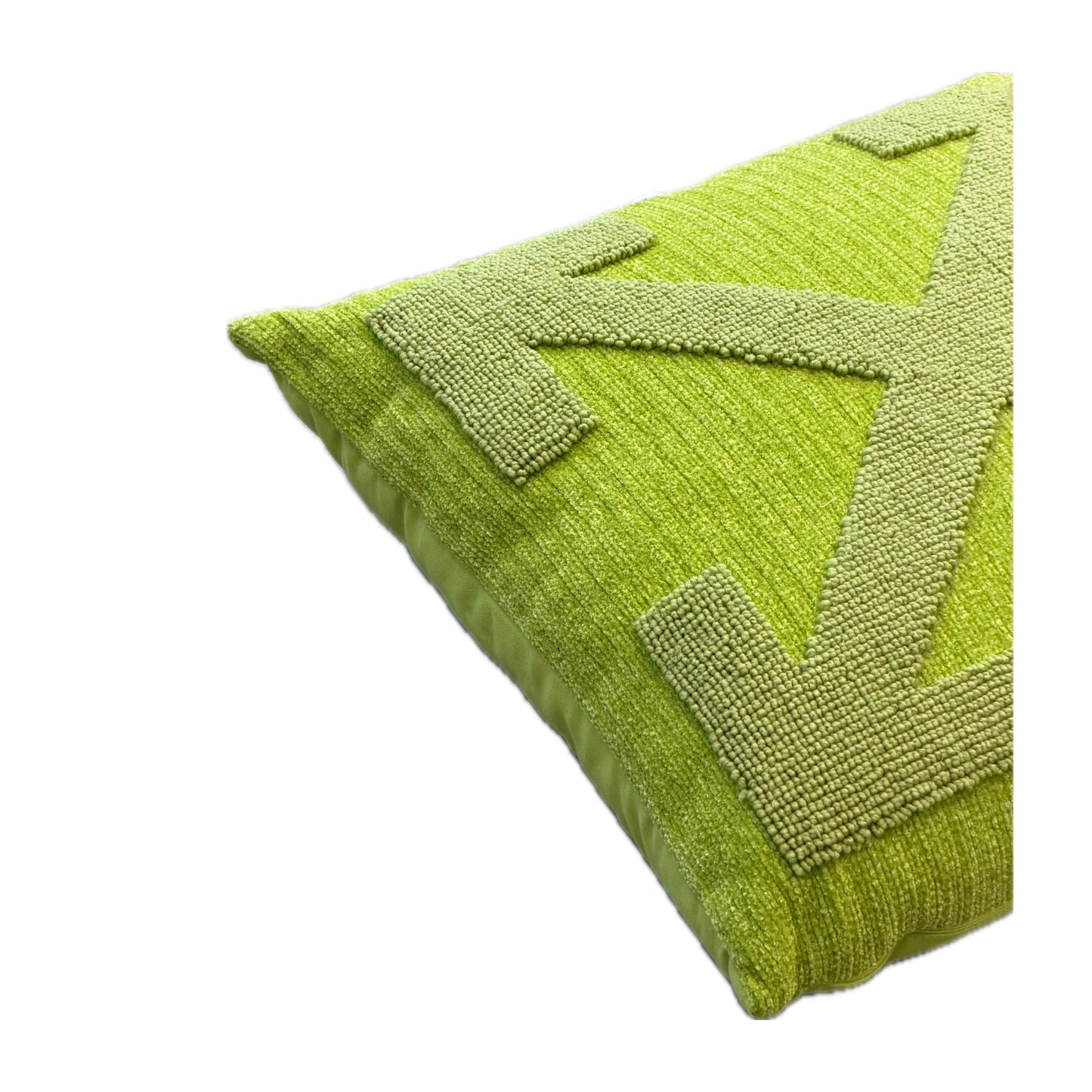 Off-White Arrow Pillow Green