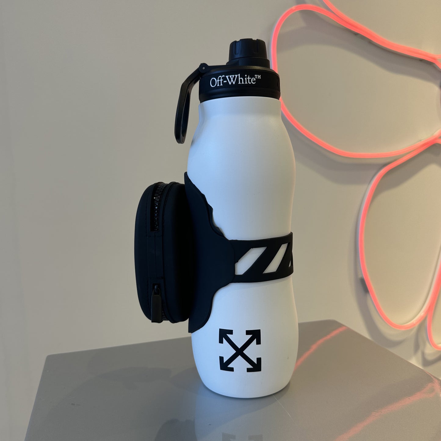 Off White Thermos Water Bottle White