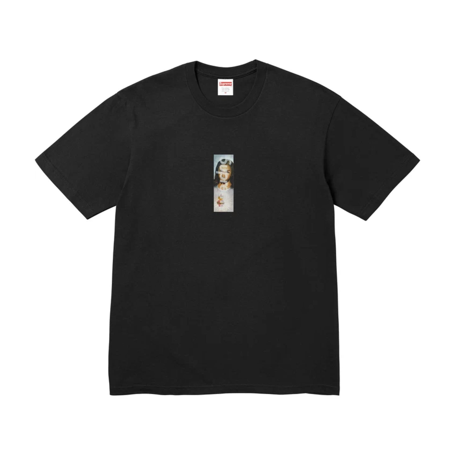 Supreme Prayer Card Box Logo Tee Black