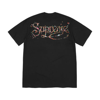 Supreme Box Logo Rundhalsausschnitt (FW18) Marineblau