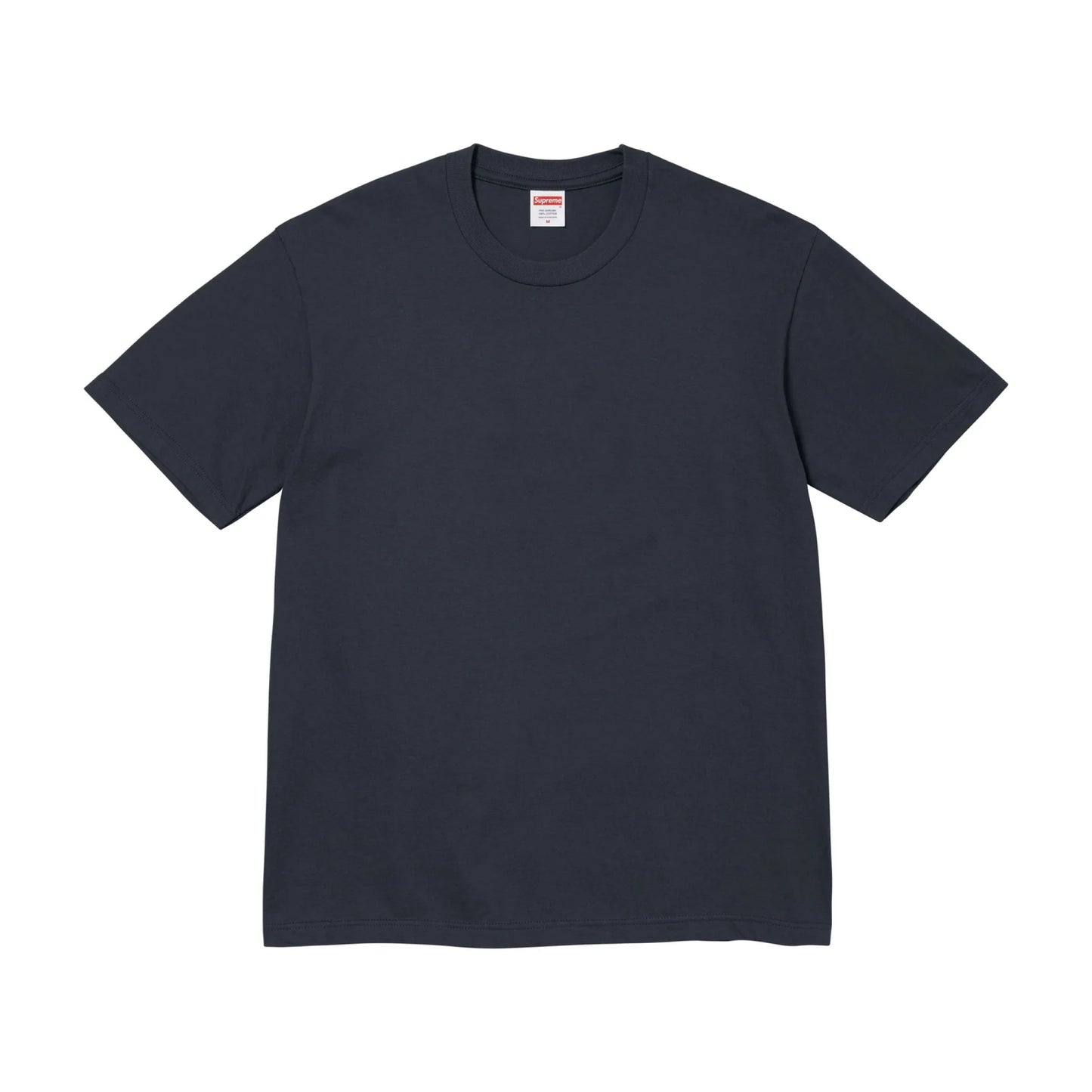 Supreme Box Logo Rundhalsausschnitt (FW18) Marineblau