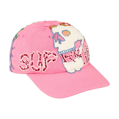 Supreme WFST 6-Panel Cap Pink