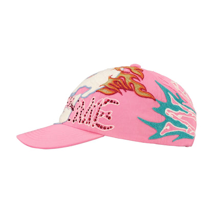 Supreme WFST 6-Panel Cap Pink
