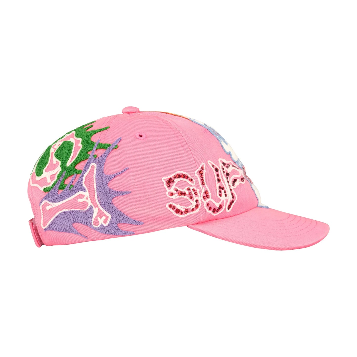 Supreme WFST 6-Panel Cap Pink