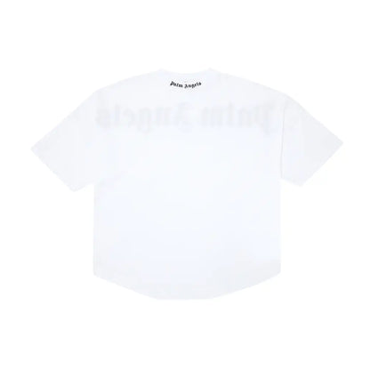 Palm Angels Palm Beach Heart Sprayed Logo T-Shirt Weiß