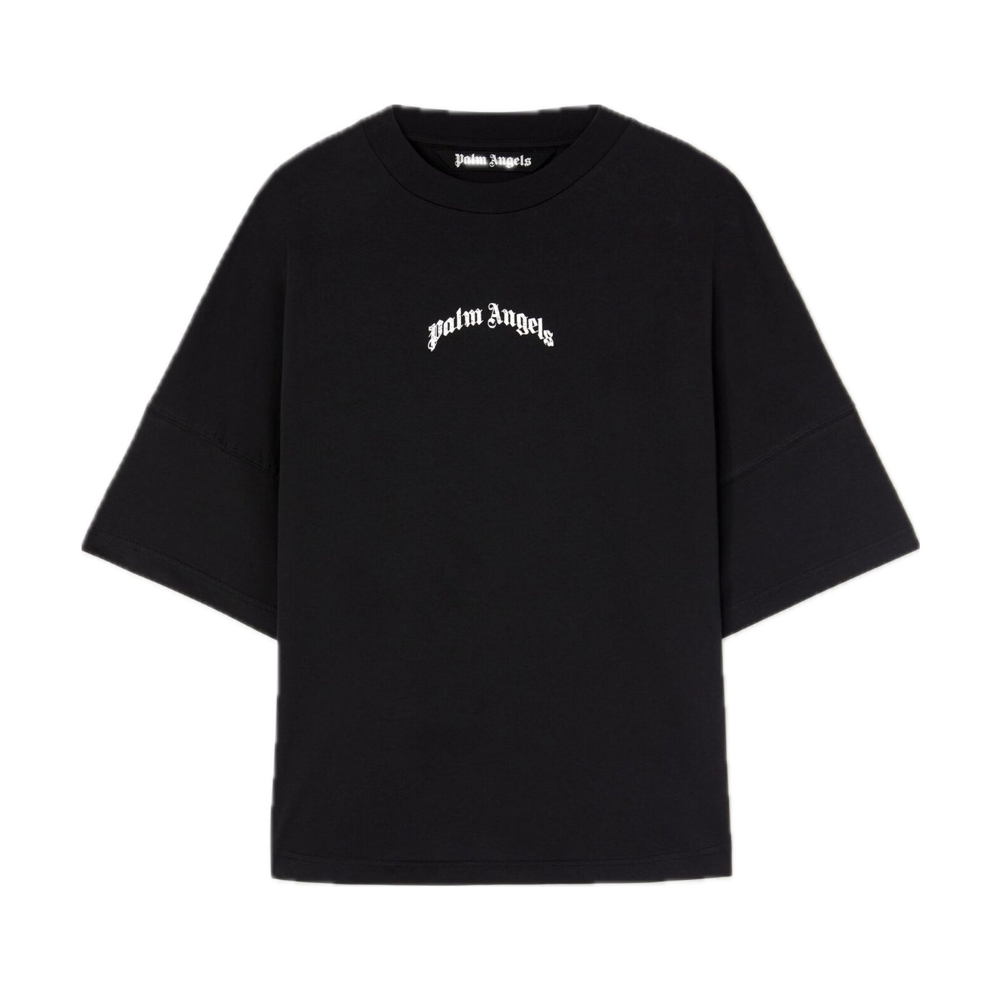 Palm Angels Palm Beach Heart Sprayed Logo T-Shirt Weiß