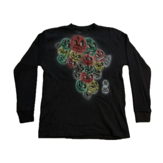 Who Knows Custom Africa Airbrush 1/1 Longsleeve Thermal Tee