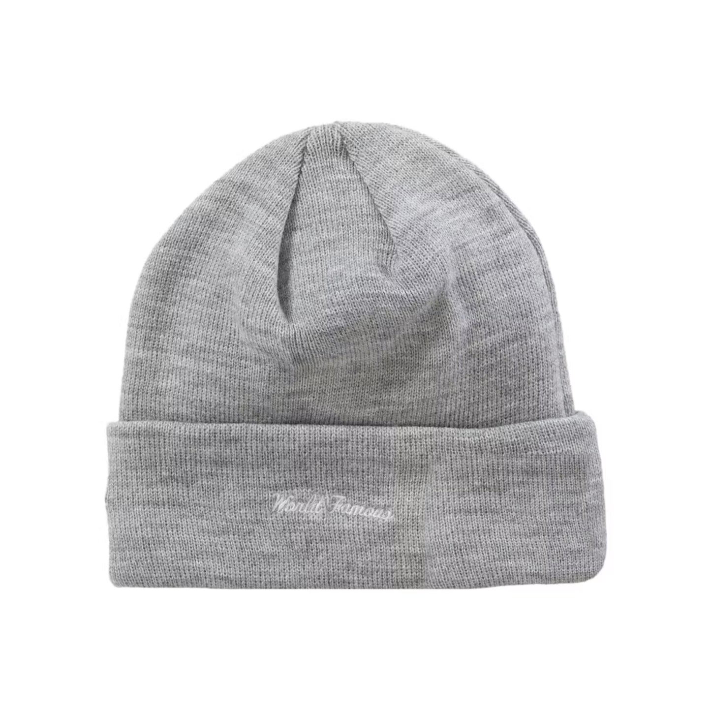 Supreme New Era Box Logo Beanie Heather Grey