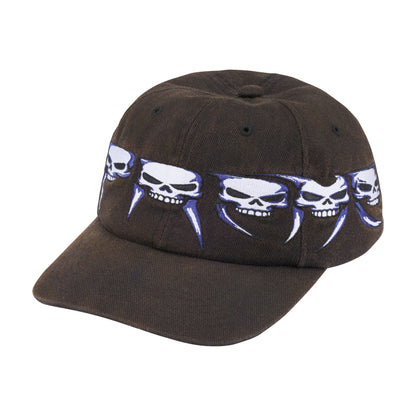 Supreme Skulls Spellout 6-Panel Black