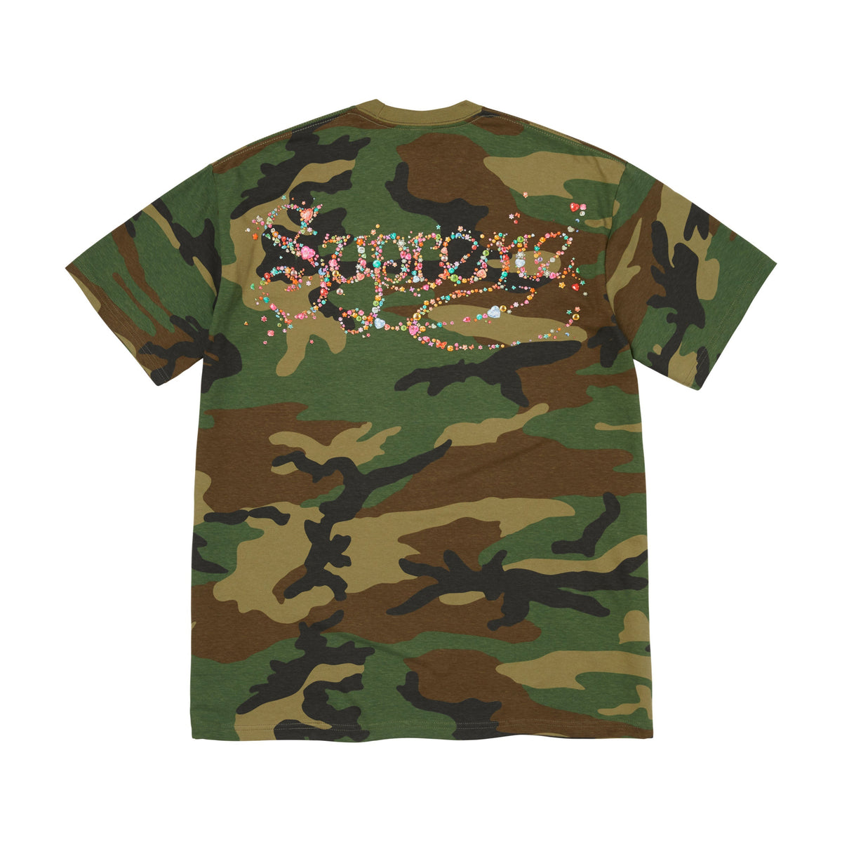 Supreme Box Logo Rundhalsausschnitt (FW18) Marineblau
