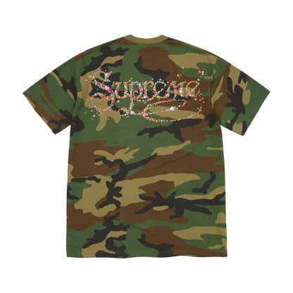 Supreme Box Logo Rundhalsausschnitt (FW18) Marineblau
