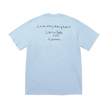 Supreme Box Logo Rundhalsausschnitt (FW18) Marineblau