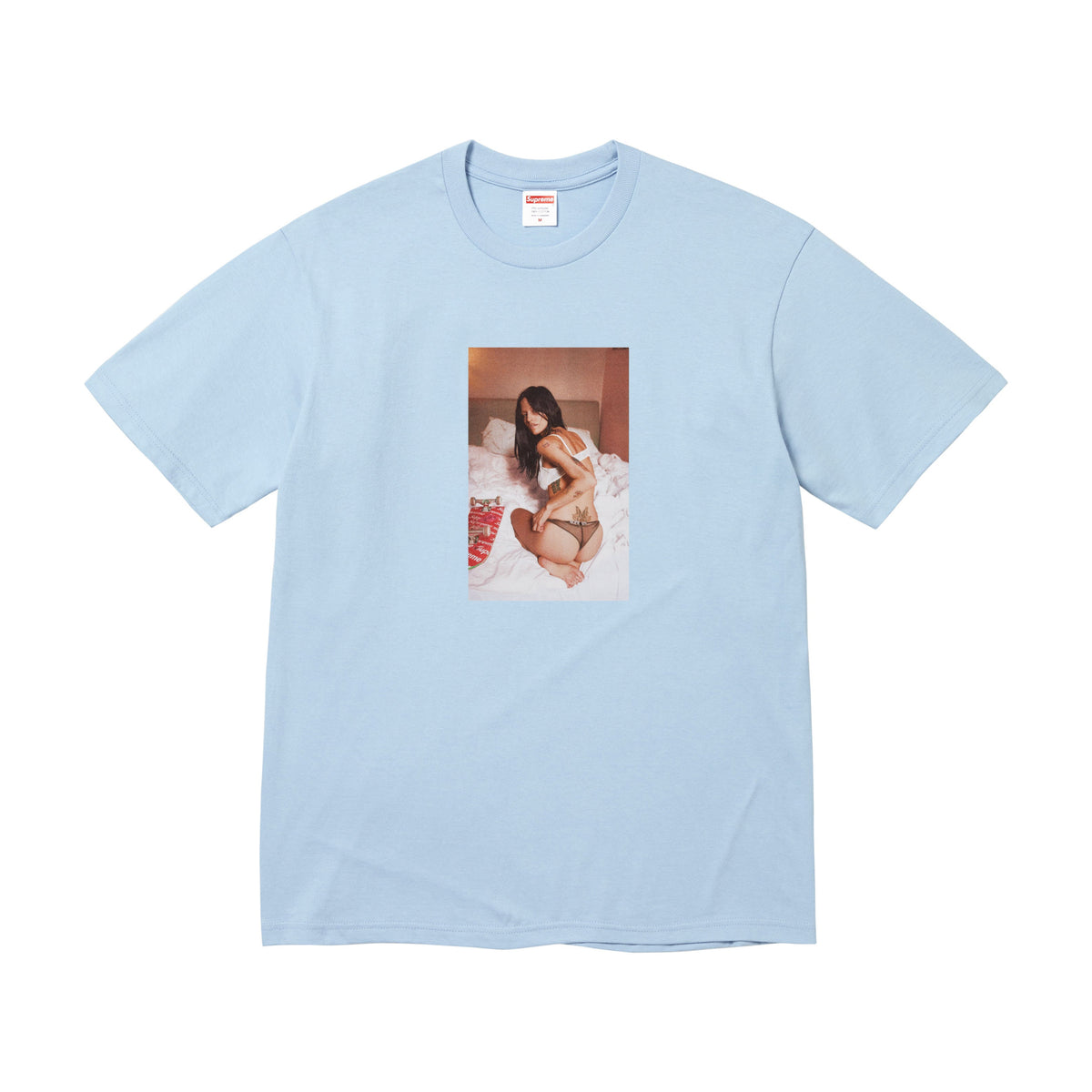 Supreme Box Logo Rundhalsausschnitt (FW18) Marineblau