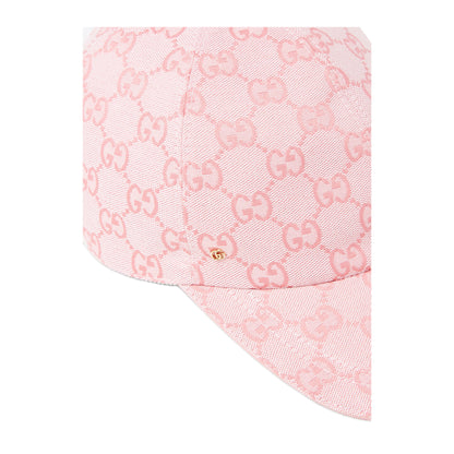 Gucci Canvas Monogram Cap Pink