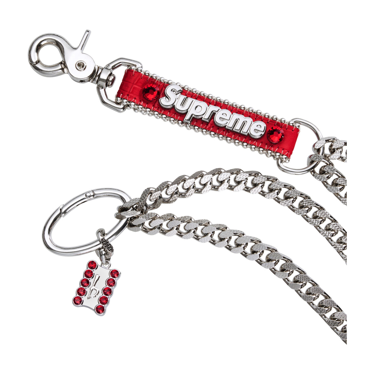 Supreme Box Logo Rundhalsausschnitt (FW18) Marineblau