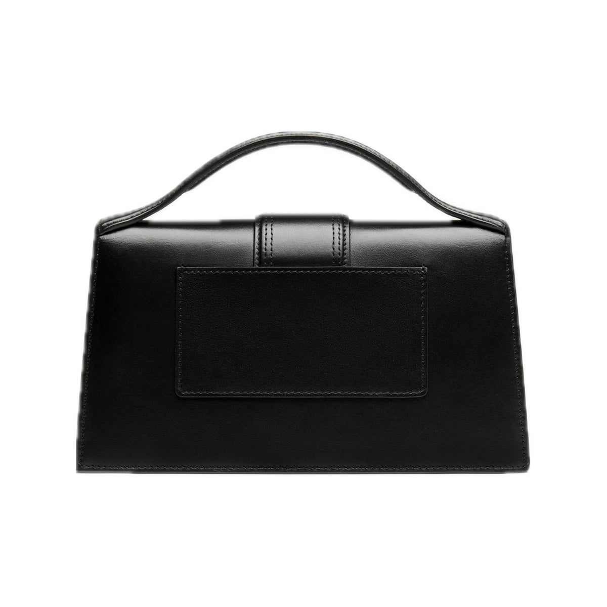 Jacquemus The Large Bambino Hand Bag Leather Black