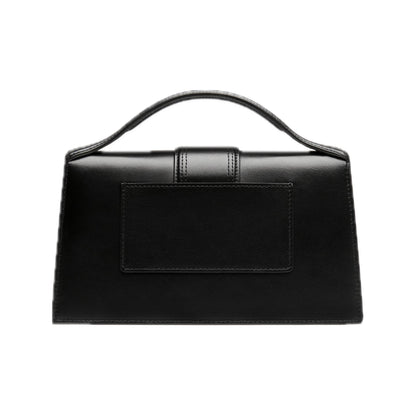 Jacquemus The Large Bambino Hand Bag Leather Black