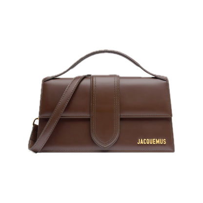 Jacquemus The Large Bambino Hand Bag Leather Brown