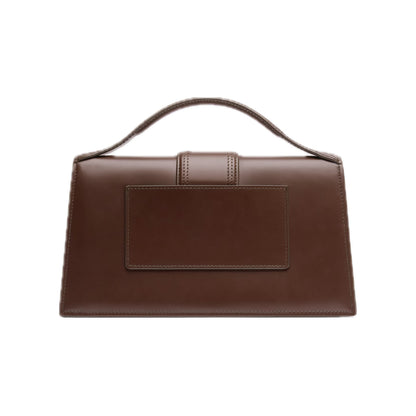 Jacquemus The Large Bambino Hand Bag Leather Brown