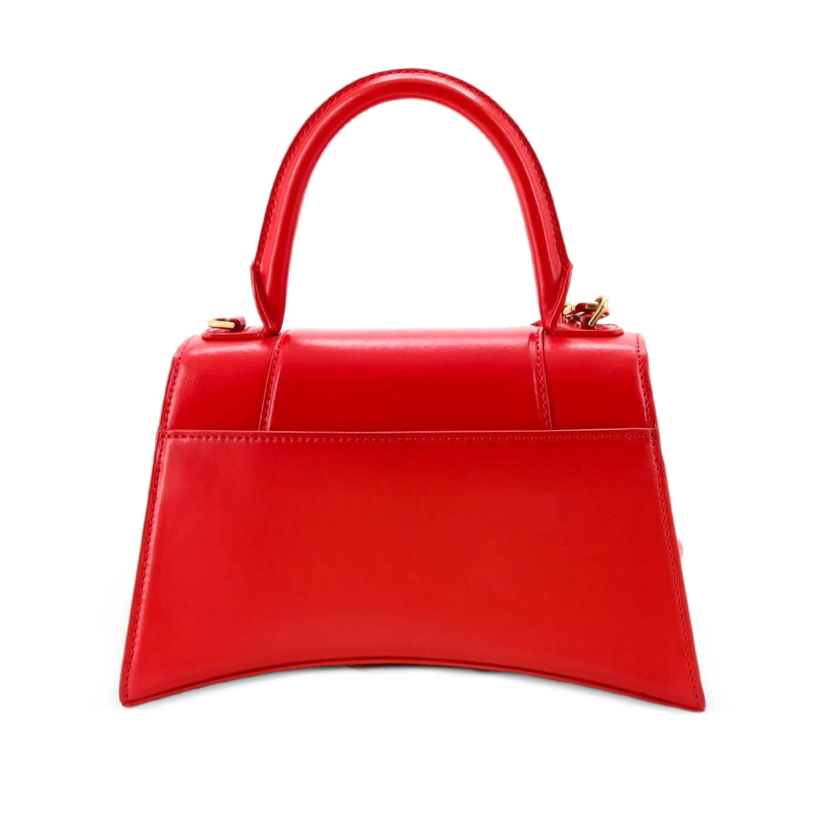 Balenciaga Hourglass Small Top Handle Bag Red