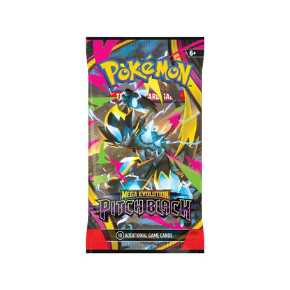 Pokémon Mega Evolution Pitch Black Booster Pack (Random Pack Art)