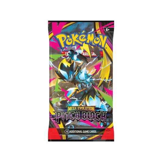 Pokémon Mega Evolution Pitch Black Booster Pack (Random Pack Art)