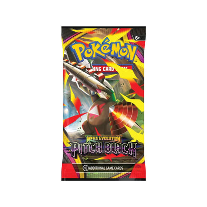 Pokémon Mega Evolution Pitch Black Booster Pack (Random Pack Art)