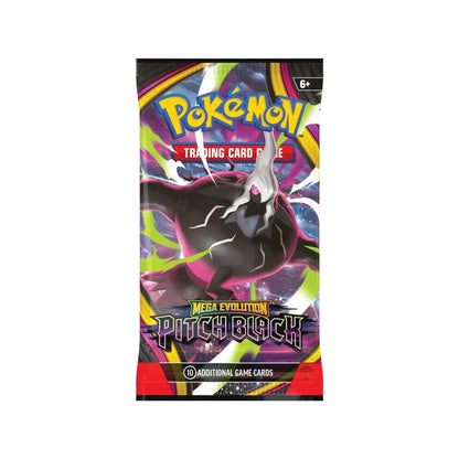 Pokémon Mega Evolution Pitch Black Booster Pack (Random Pack Art)