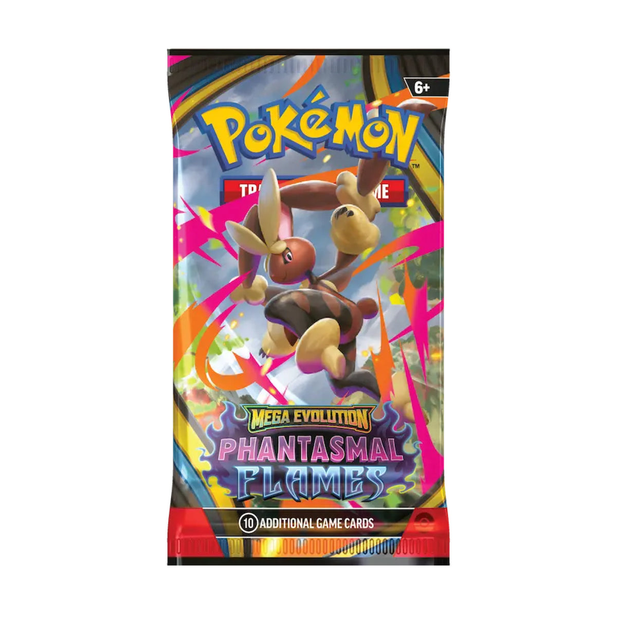 Pokémon Mega Evolution Phantasmal Flames Mega Lopunny Booster Pack