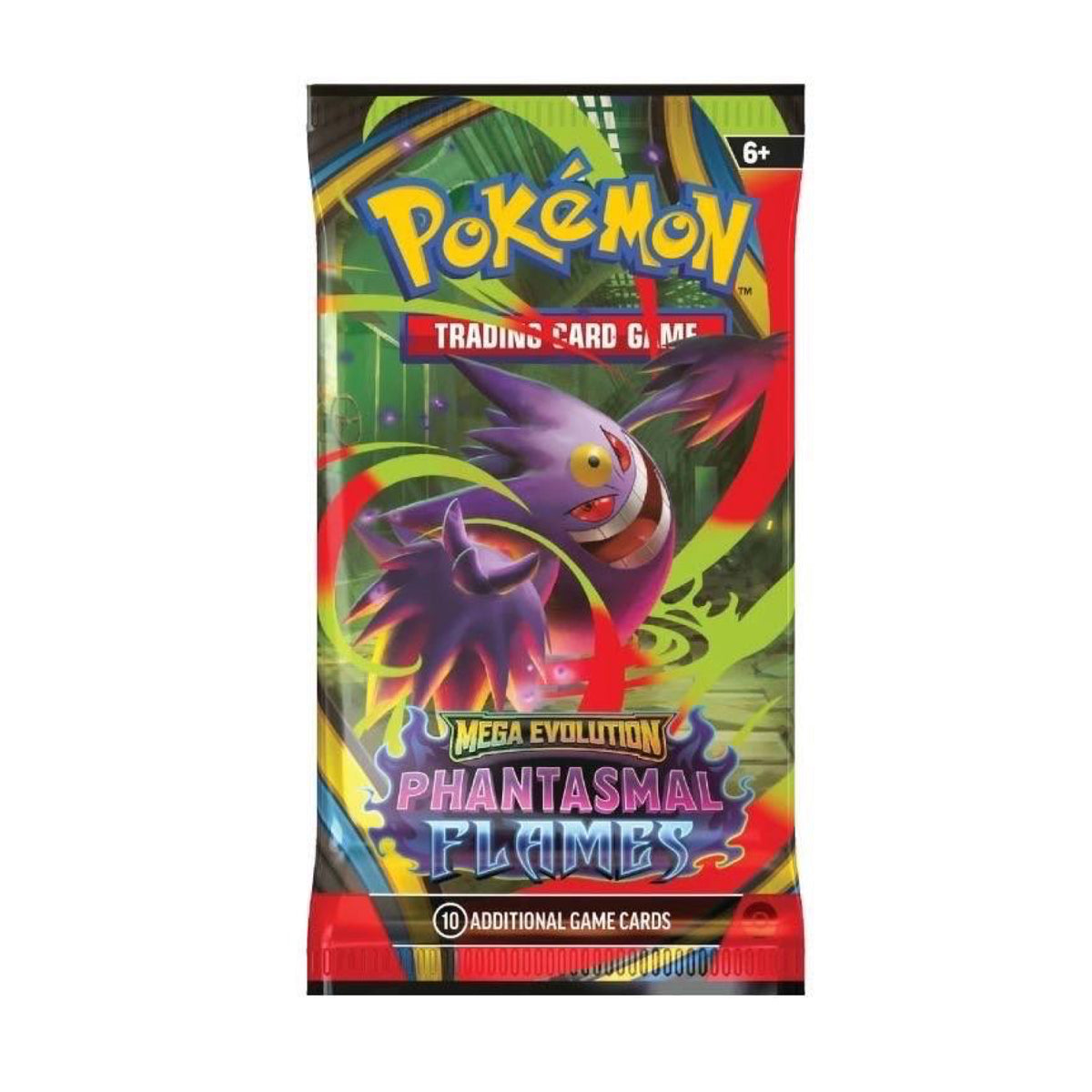 Pokémon Mega Evolution Phantasmal Flames Mega Gengar Booster Pack