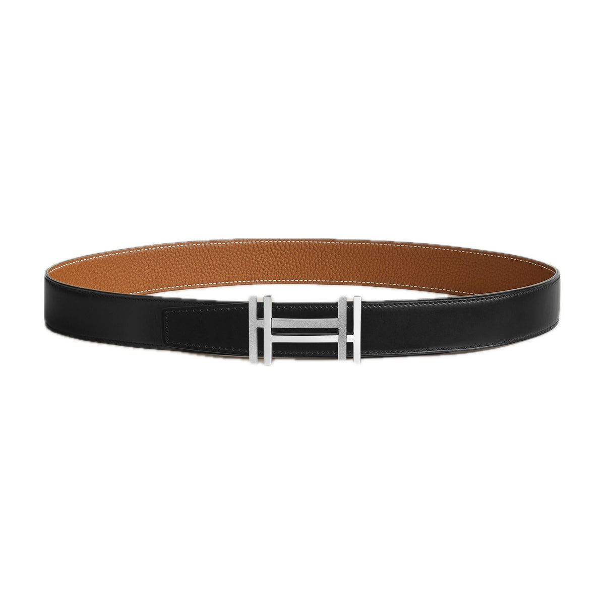 Hermes Reversible Leather Split H Belt