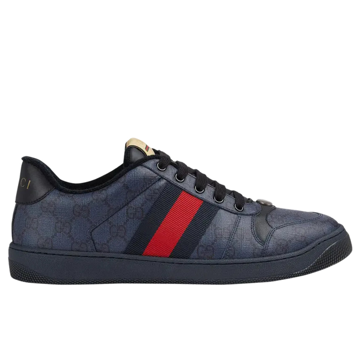 Gucci NY Yankees Baseballkappe mit besticktem Schmetterling, Blau