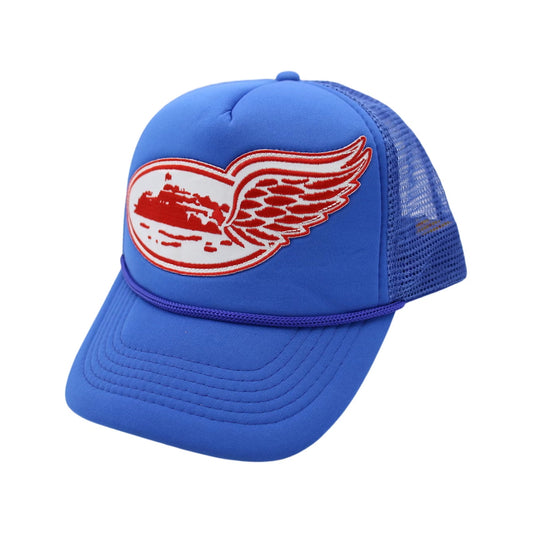 Corteiz Wing Trucker Cap Royal Blue