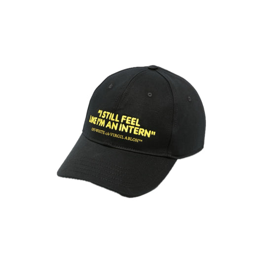 Off-White Intern Baseball Cap Black