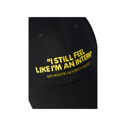 Off-White Intern Baseball Cap Black