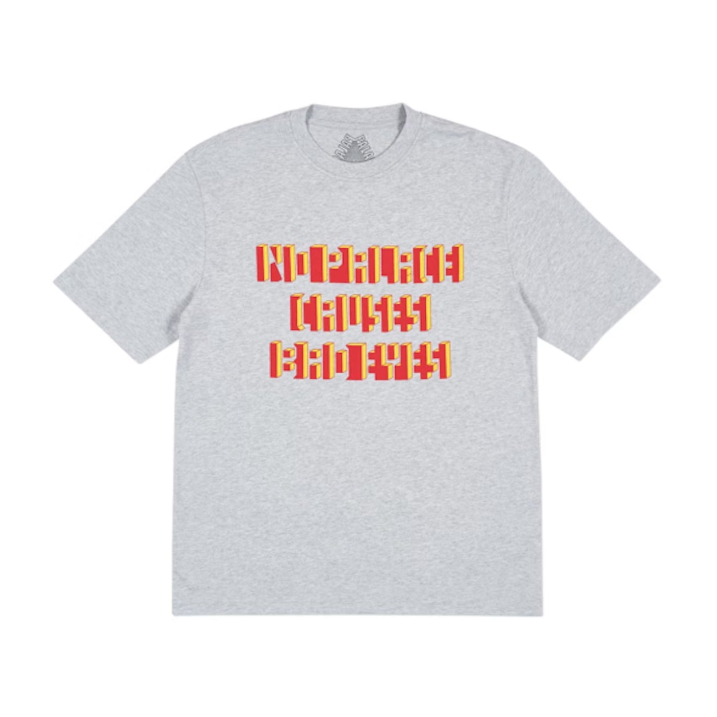Palace Bad Eye T-shirt Grey Marl/Orange