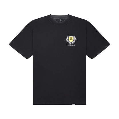 Represent Crest Tee Vintage Black
