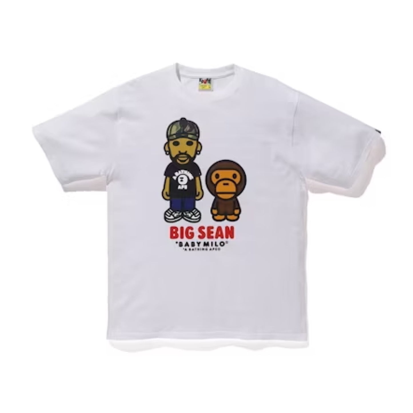 BAPE x Big Sean Baby Milo Tee White