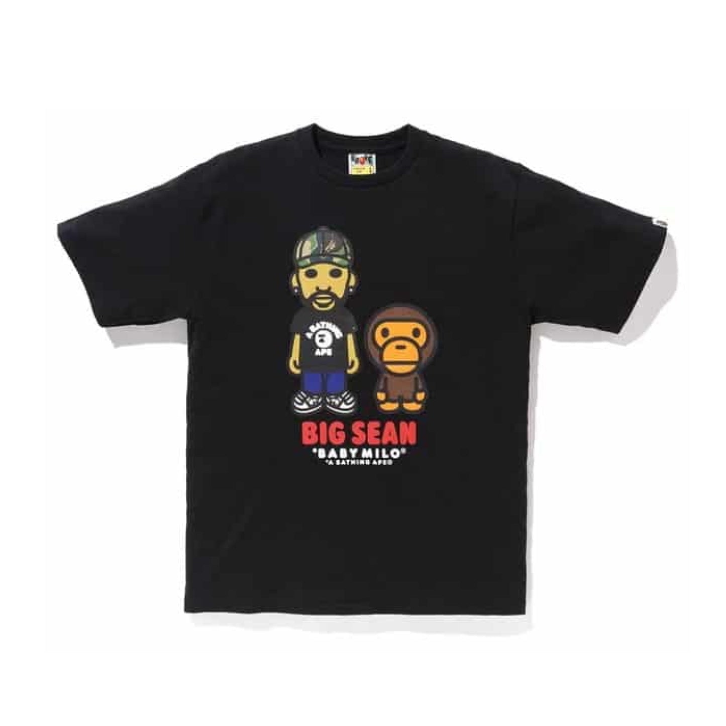 BAPE x Big Sean Baby Milo Tee Black