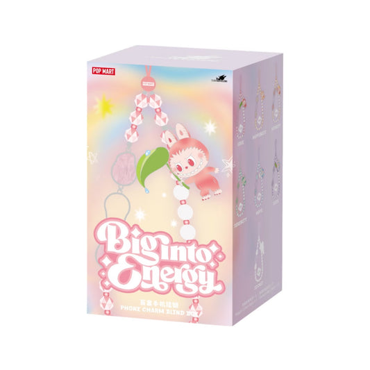 Pop Mart Labubu The Monsters Big into Energy Series Phone Charm Single Blind Box