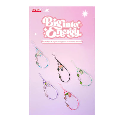 Pop Mart Labubu The Monsters Big into Energy Series Phone Charm Sealed Case (6 Blind Box)