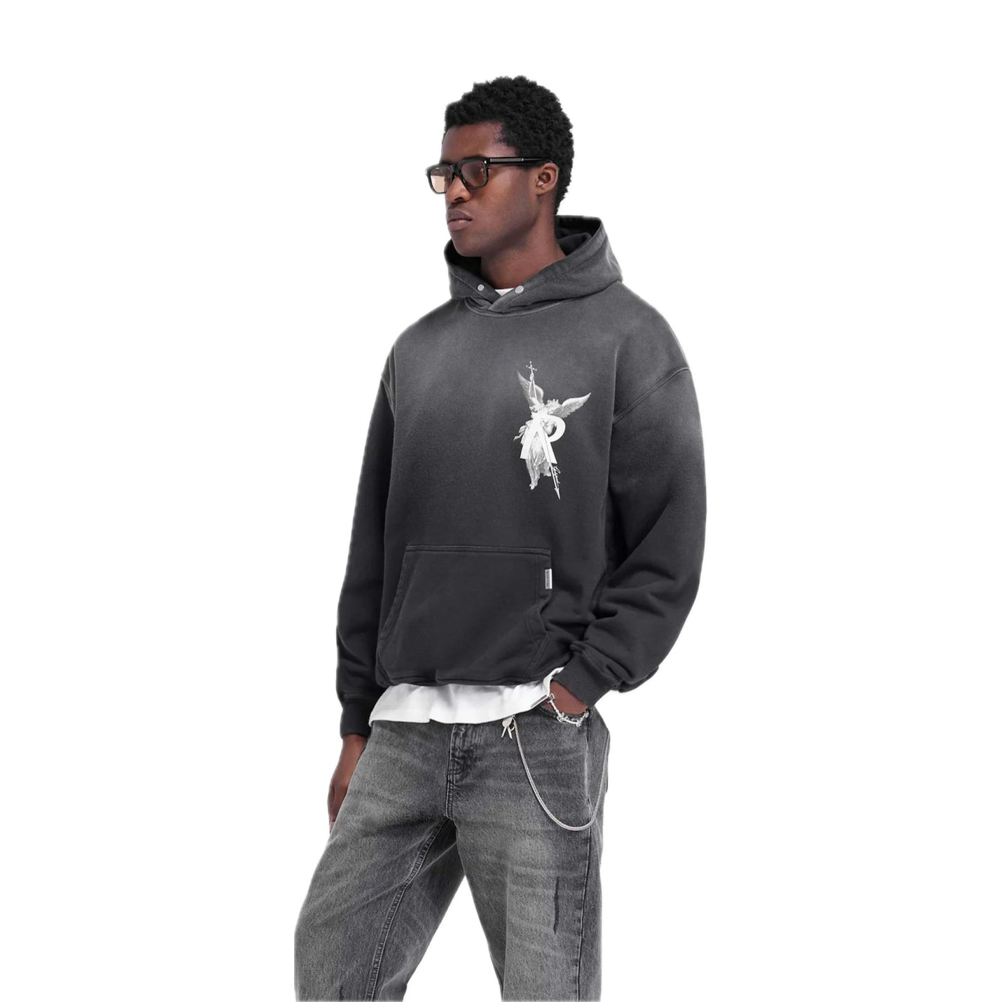 Represent Archangel Hoodie Black