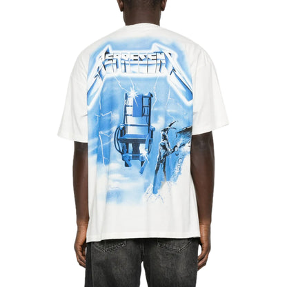 Represent X Metallica Ride The Lightning Tee White
