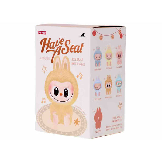 Pop Mart Labubu the Monsters Have a Seat Vinyl Plush Single Blind Box