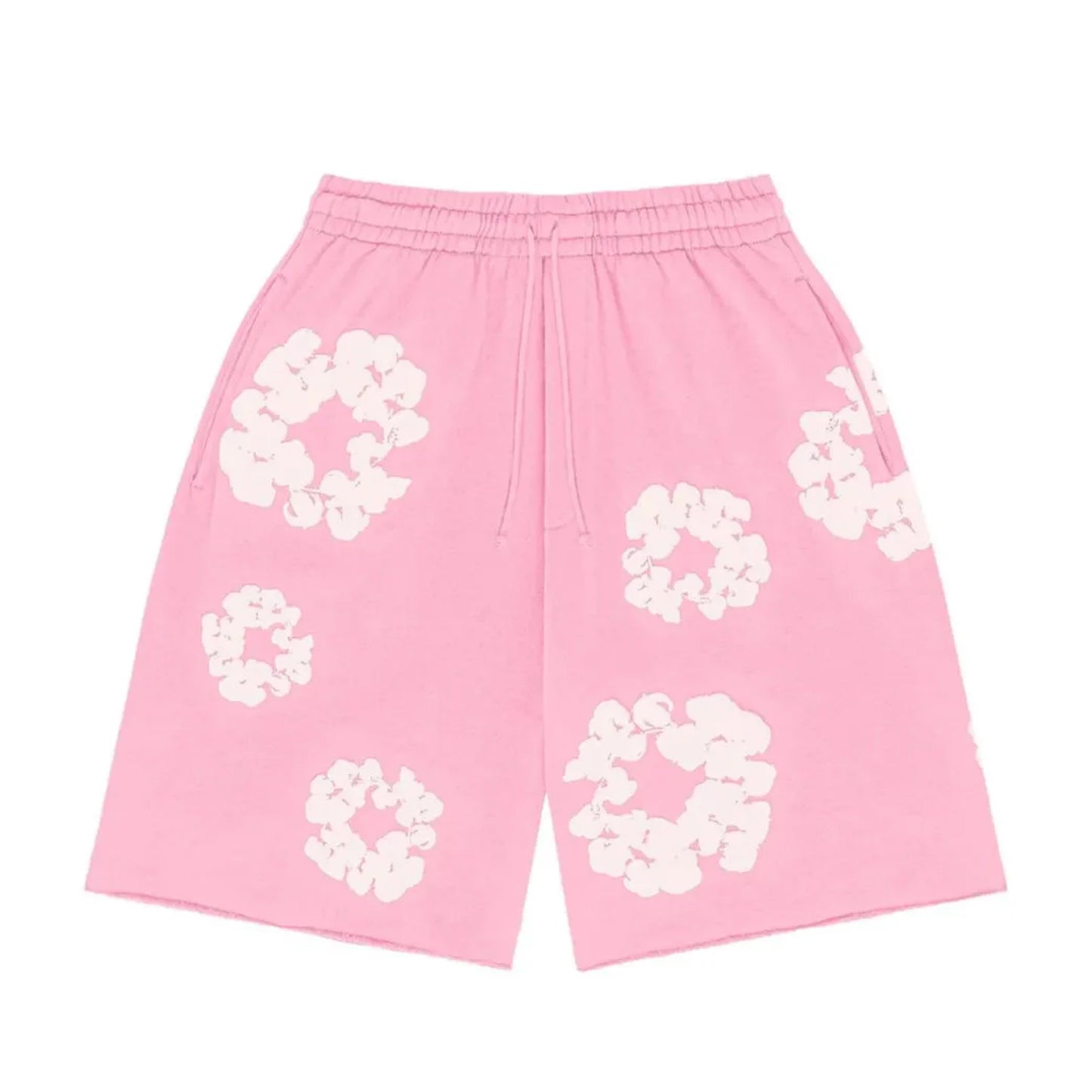 Denim Tears The Cotton Wreath Shorts Pink