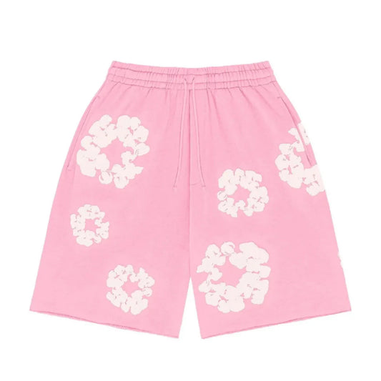 Denim Tears The Cotton Wreath Shorts Pink
