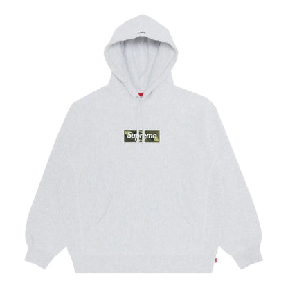 Supreme Box Logo Hooded Sweatshirt (FW23) Ash Grey